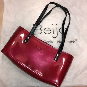 Beijo red pop star handbag